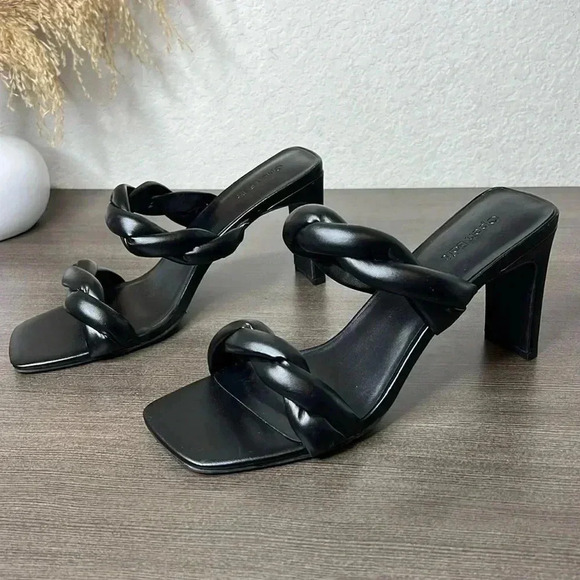 Open Edit Remmy Twist Sandals Size Womens - Picture 1 of 9